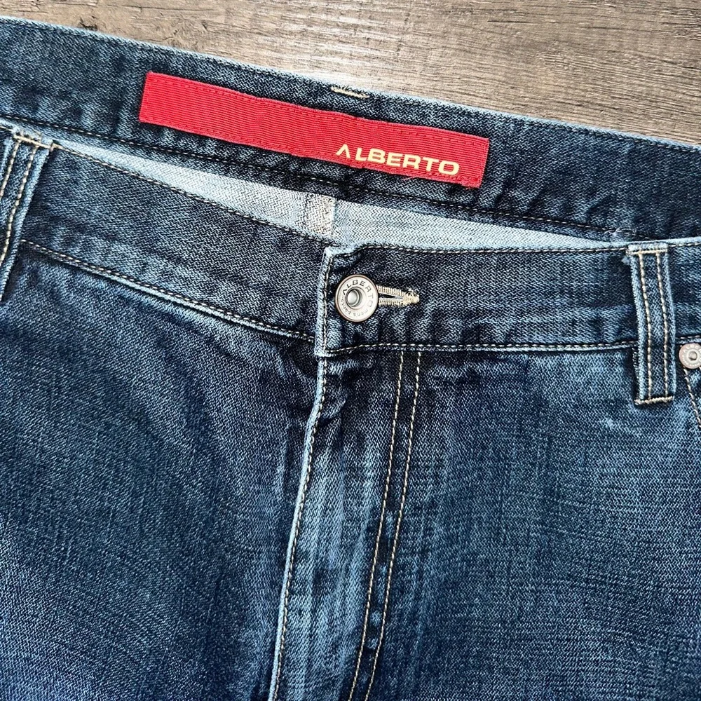 Alberto Men’s Rock Jeans Size EU 56 US 38-40 *ALTERED*‎